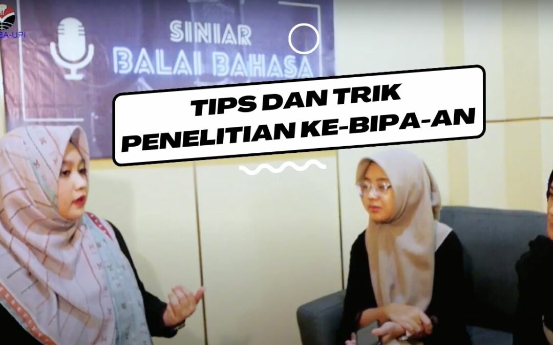 Tips dan Trik Penelitian Ke-BIPA-an | Podcast Si Baba